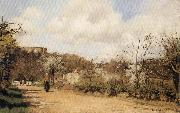 Spring in Louveciennes Camille Pissarro